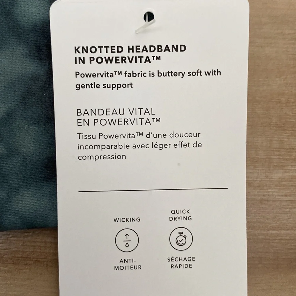 New Athleta Knotted Headband - Picture 4 of 5